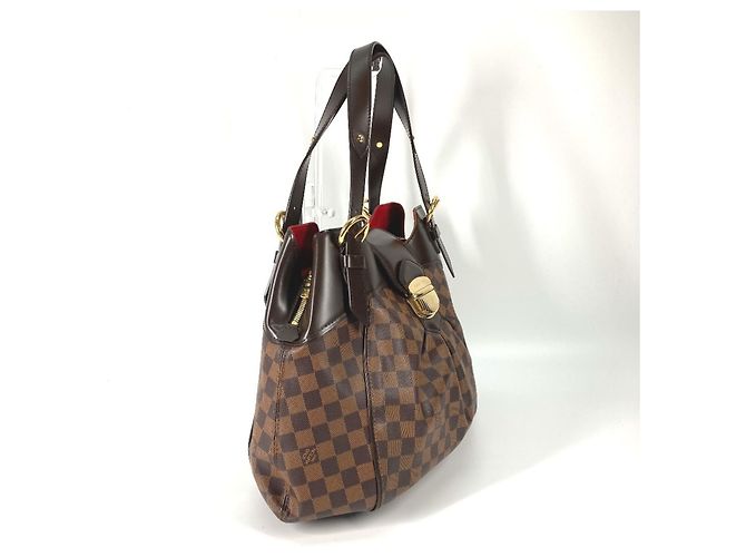 Borsa Tote Louis Vuitton Damier Sistine GM Marrone Damier ebene - vista 3