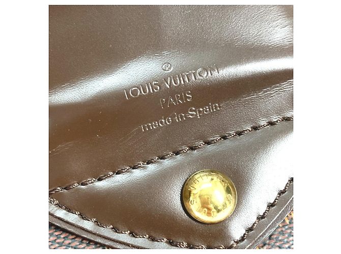 Borsa Tote Louis Vuitton Damier Sistine GM Marrone Damier ebene - vista 9