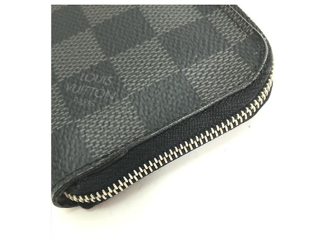 Monedero Damier Graphite Louis Vuitton Negro - vista 3