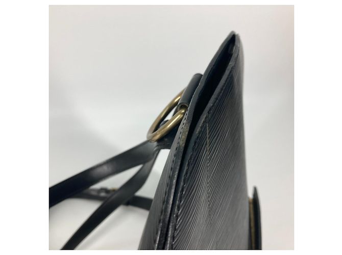 Zaino Cobran Epi Louis Vuitton Nero - vista 12