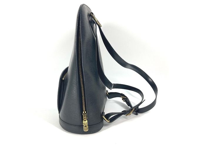 Zaino Cobran Epi Louis Vuitton Nero - vista 5