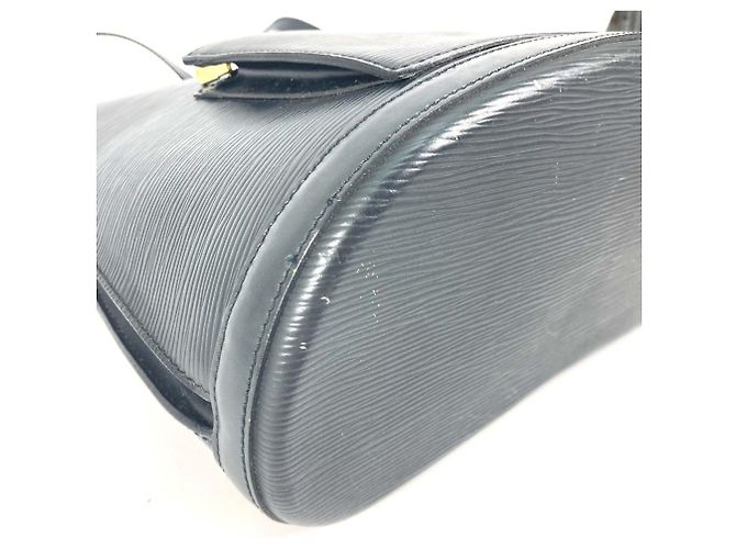 Zaino Cobran Epi Louis Vuitton Nero - vista 9