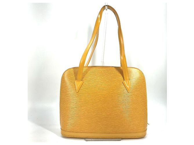 Borsa a Spalla Lussac in Pelle Epi Louis Vuitton Giallo - vista 2