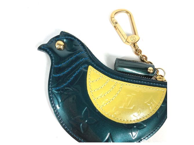 Portafoglio Monogram Vernis Louis Vuitton Blu - vista 2