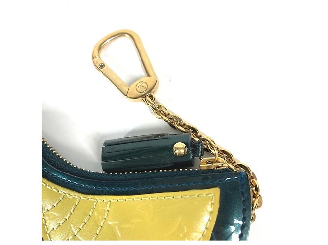 Portafoglio Monogram Vernis Louis Vuitton Blu - vista 4