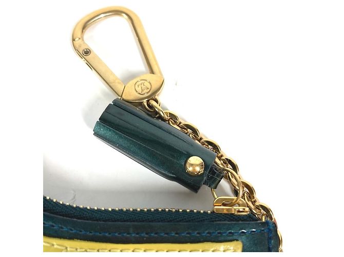 Portafoglio Monogram Vernis Louis Vuitton Blu - vista 5