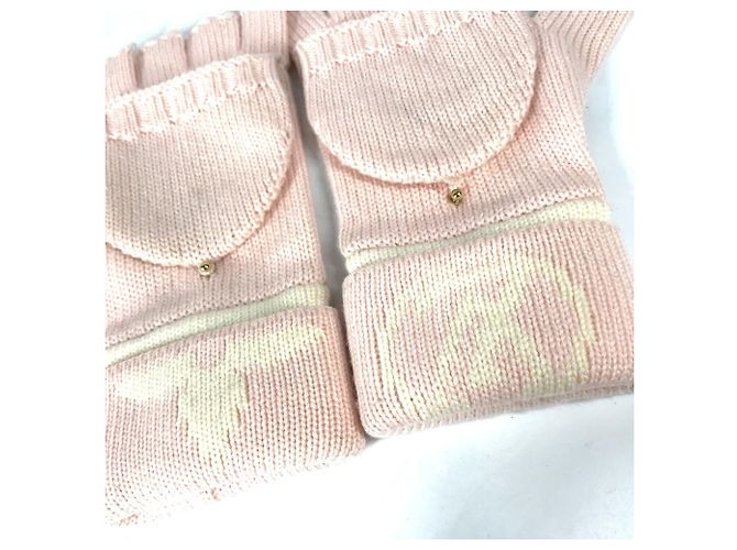 Louis Vuitton Gon Morning Ram Monogram Handschuhe Pink Weiß Mehrfarben Monogramm - Ansicht 4