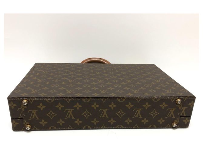 Briefcase Crusher Monogram Louis Vuitton Marrone Monogramma - vista 11