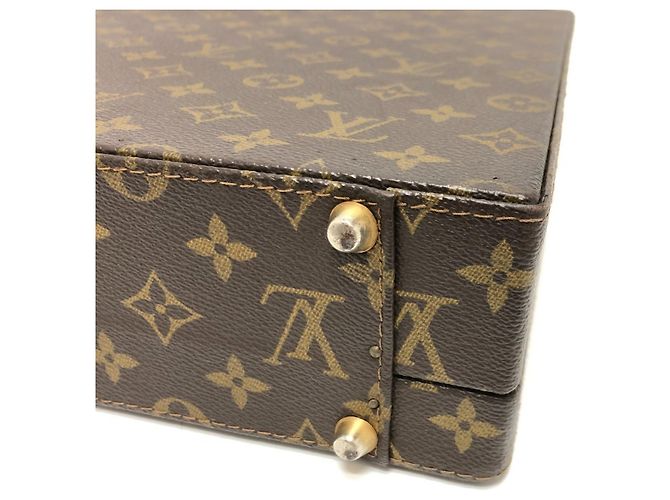 Briefcase Crusher Monogram Louis Vuitton Marrone Monogramma - vista 13