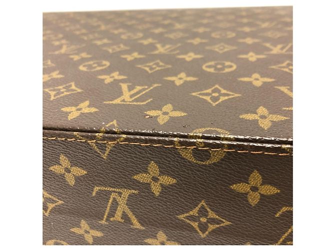 Briefcase Crusher Monogram Louis Vuitton Marrone Monogramma - vista 14