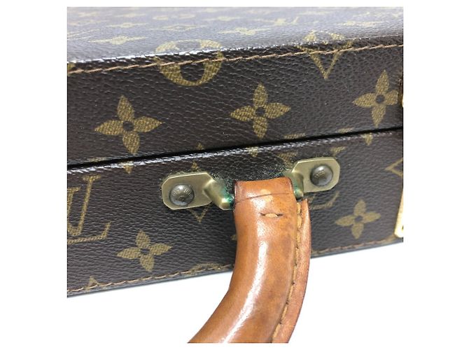 Briefcase Crusher Monogram Louis Vuitton Marrone Monogramma - vista 6