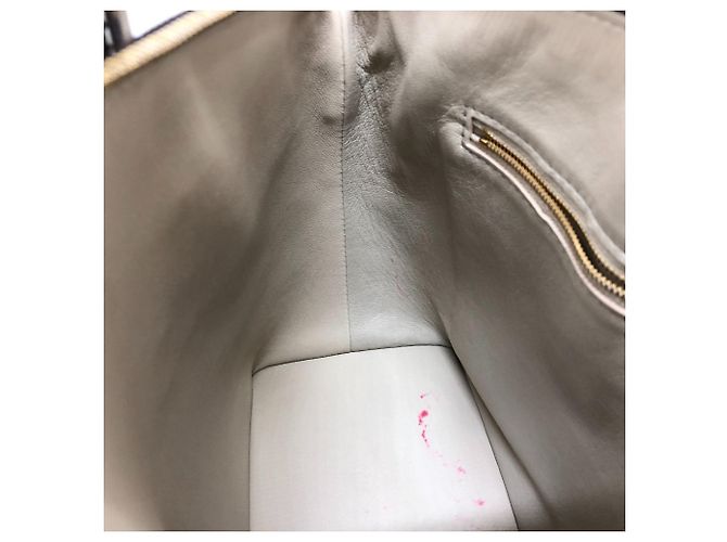 Louis Vuitton Monogram Lockit PM Tote Bag Braun Weiß Golden - Ansicht 13