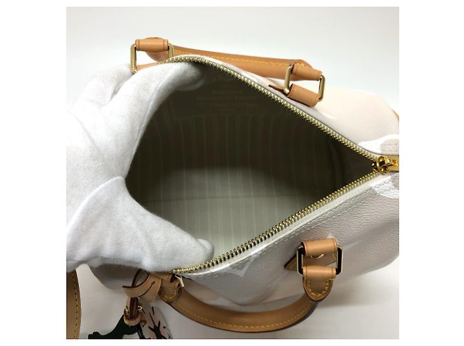 Louis Vuitton Monogramma Gigante Gradiente Speedy Bandoulière 25 Nero Rosa - vista 10