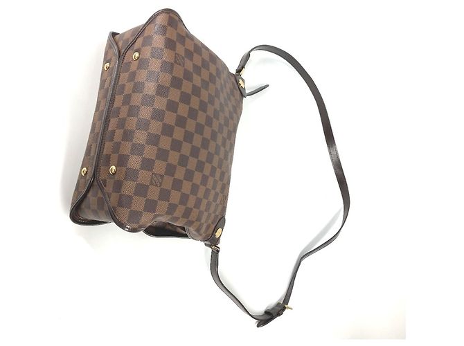 Borsa a Spalla Damier Duomo Louis Vuitton Marrone Multicolore Damier ebene - vista 11