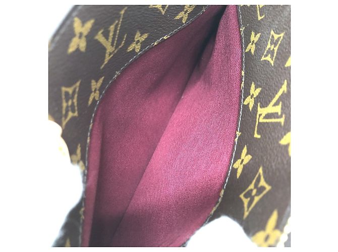 Borsa Louis Vuitton Grand Palais MM Marrone Rosso Monogramma - vista 10