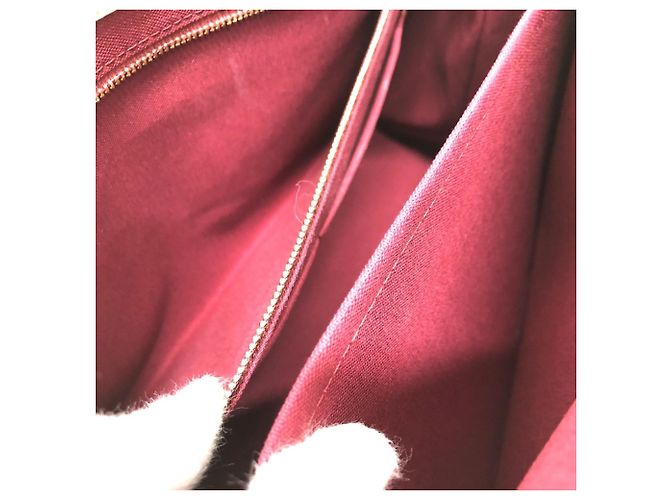 Borsa Louis Vuitton Grand Palais MM Marrone Rosso Monogramma - vista 12