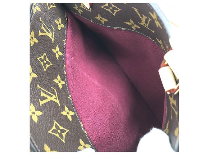 Borsa Louis Vuitton Grand Palais MM Marrone Rosso Monogramma - vista 5
