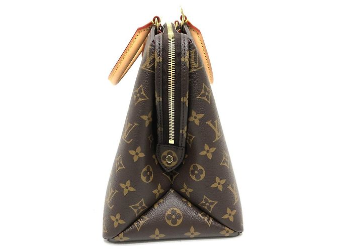 Borsa Louis Vuitton Grand Palais MM Marrone Rosso Monogramma - vista 6
