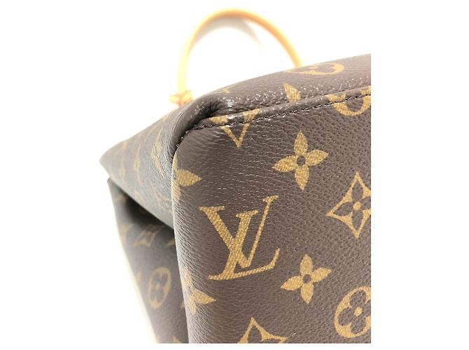 Borsa Louis Vuitton Grand Palais MM Marrone Rosso Monogramma - vista 7