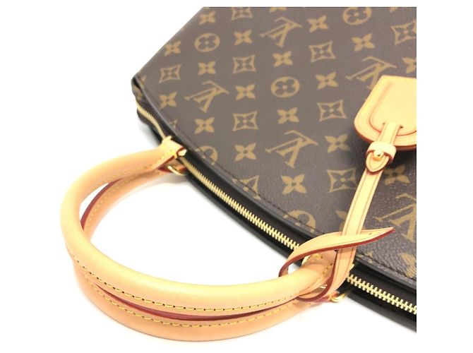 Borsa Louis Vuitton Grand Palais MM Marrone Rosso Monogramma - vista 8