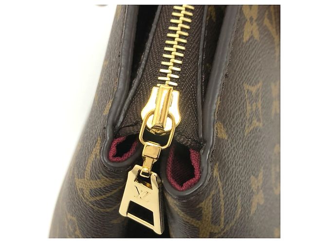 Borsa Louis Vuitton Grand Palais MM Marrone Rosso Monogramma - vista 9