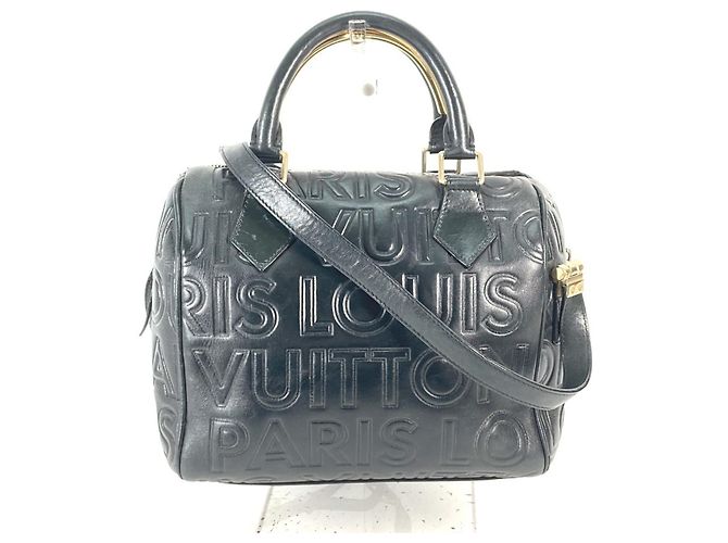 Borsa Speedy Mini 20 Monogramma Louis Vuitton Nero - vista 2