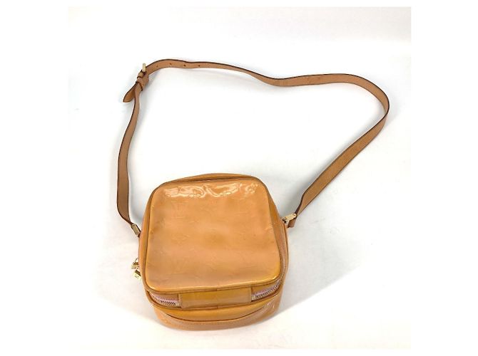 Borsa a spalla Worcester in Monogram Vernis di Louis Vuitton Marrone Rosa - vista 10