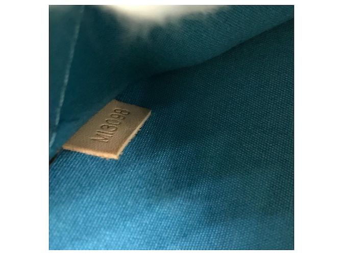 Louis Vuitton Monogram Vernis Alma GM Tote Bag Grün - Ansicht 14