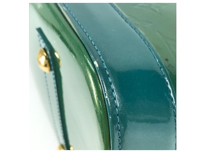 Louis Vuitton Monogram Vernis Alma GM Tote Bag Grün - Ansicht 5