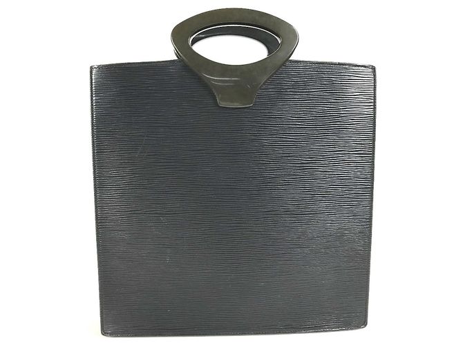 Borsa Tote Epi Ombre Louis Vuitton Nero - vista 2