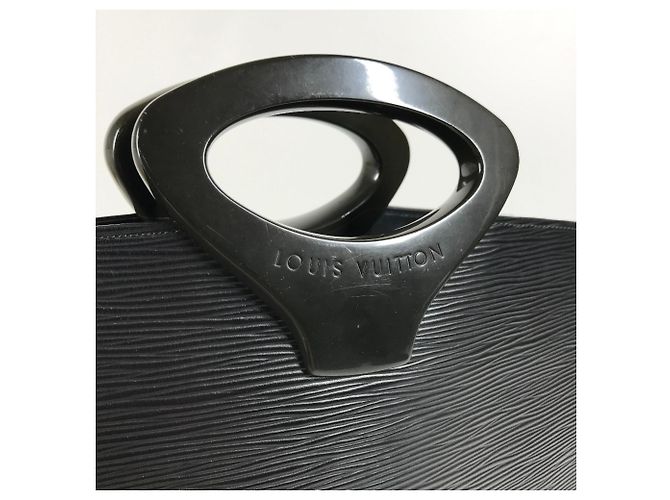 Borsa Tote Epi Ombre Louis Vuitton Nero - vista 8