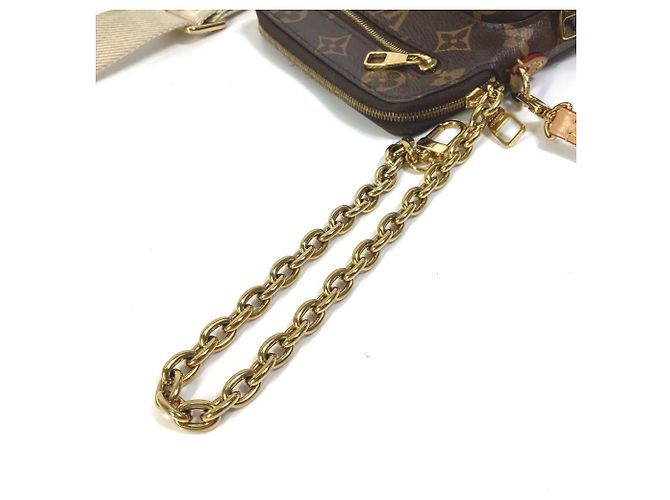 Pochette Crossbody Utility Monogram Louis Vuitton Marrone Monogramma - vista 11