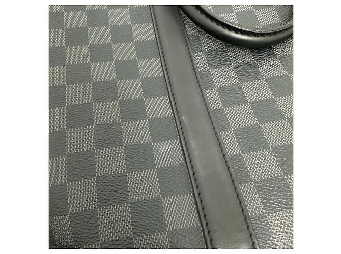 Borsa tote Anton Damier Graphite Louis Vuitton Nero - vista 15