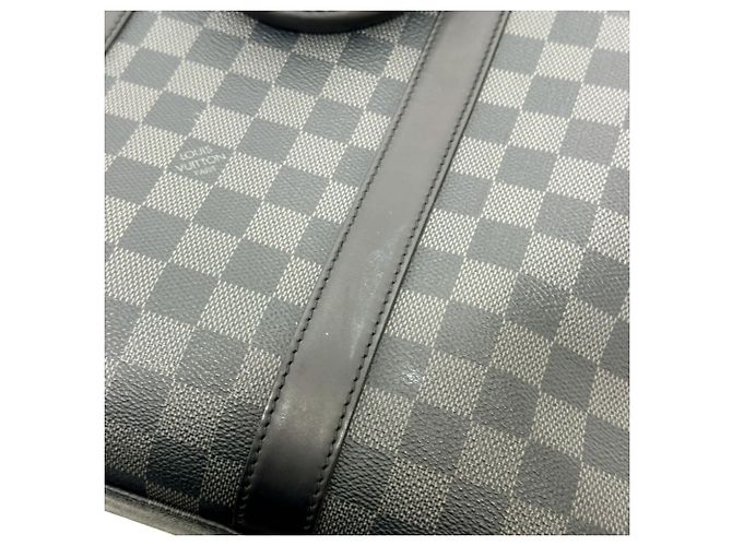 Borsa tote Anton Damier Graphite Louis Vuitton Nero - vista 16