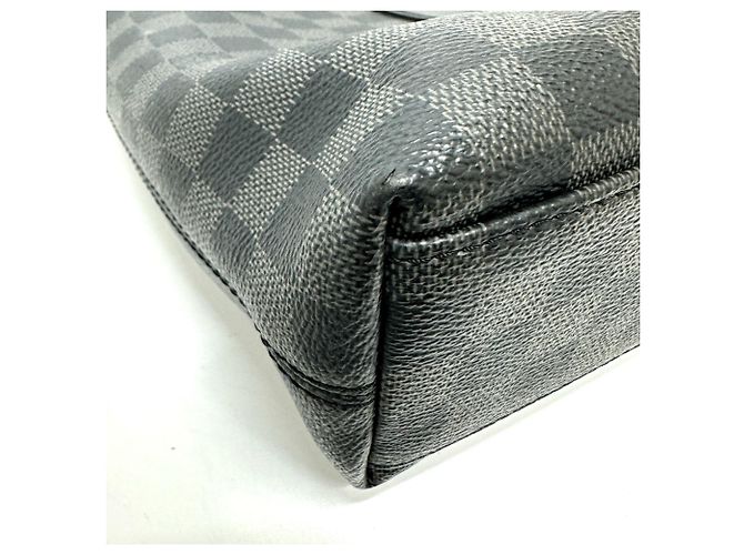 Borsa tote Anton Damier Graphite Louis Vuitton Nero - vista 5