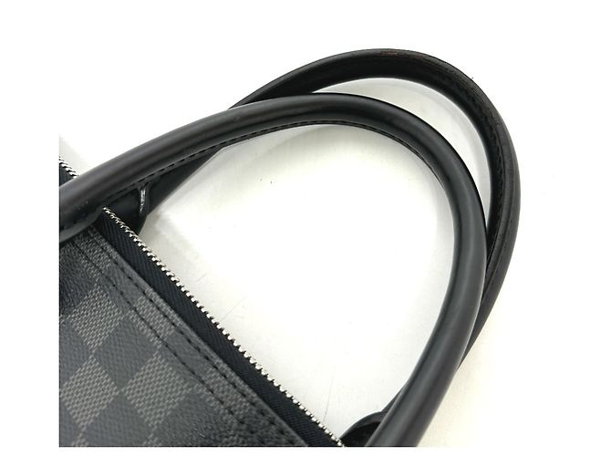 Borsa tote Anton Damier Graphite Louis Vuitton Nero - vista 6