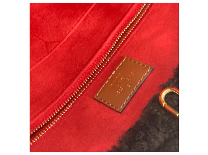 Borsa tote On the Go GM in Monogram Louis Vuitton Marrone Beige Monogramma - vista 12