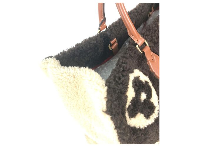Borsa tote On the Go GM in Monogram Louis Vuitton Marrone Beige Monogramma - vista 9