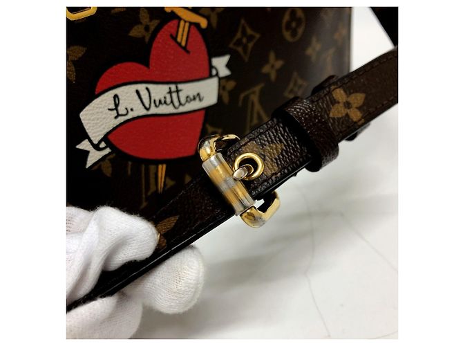 Borsa Louis Vuitton Pochette Metis MM Patches Marrone Multicolore Monogramma - vista 12