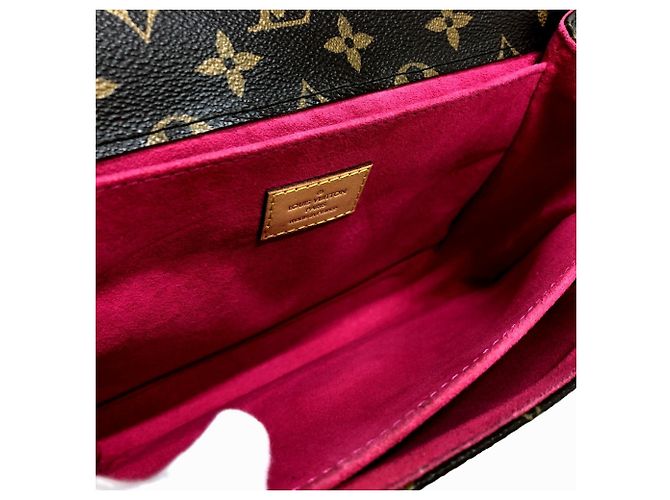 Borsa Louis Vuitton Pochette Metis MM Patches Marrone Multicolore Monogramma - vista 14