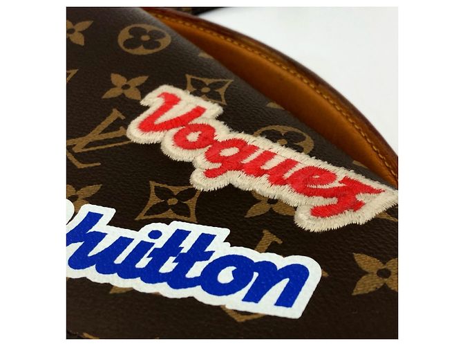 Borsa Louis Vuitton Pochette Metis MM Patches Marrone Multicolore Monogramma - vista 6