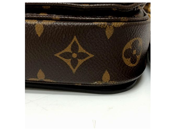 Borsa Louis Vuitton Pochette Metis MM Patches Marrone Multicolore Monogramma - vista 9
