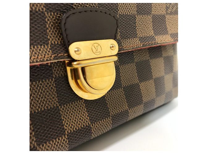 Borsa a Spalla Damier Ravello GM Louis Vuitton Marrone Damier ebene - vista 7