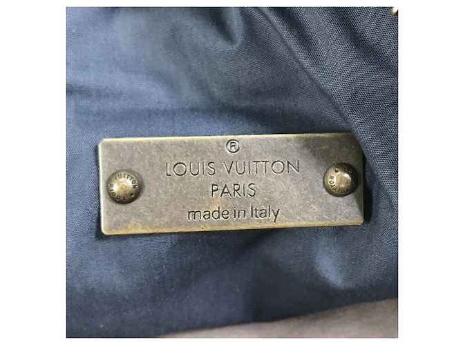 Borsa a Spalla Damieren Cabas Louis Vuitton Marrone Bianco - vista 15