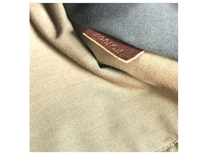 Borsa a Spalla Damieren Cabas Louis Vuitton Marrone Bianco - vista 16