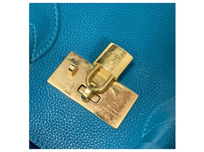 Borsa Mila MM Louis Vuitton Blu - vista 10