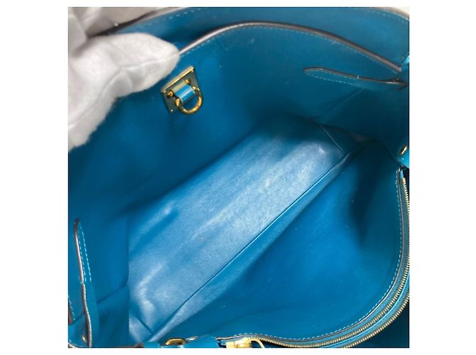 Borsa Mila MM Louis Vuitton Blu - vista 15