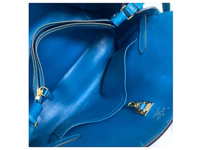 Borsa Mila MM Louis Vuitton Blu - vista 16