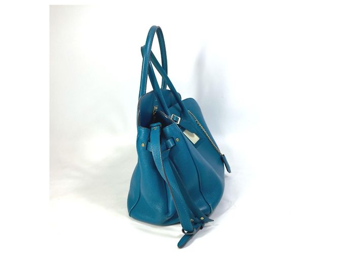 Borsa Mila MM Louis Vuitton Blu - vista 3