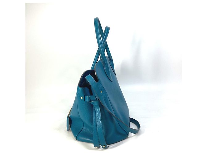 Borsa Mila MM Louis Vuitton Blu - vista 4
